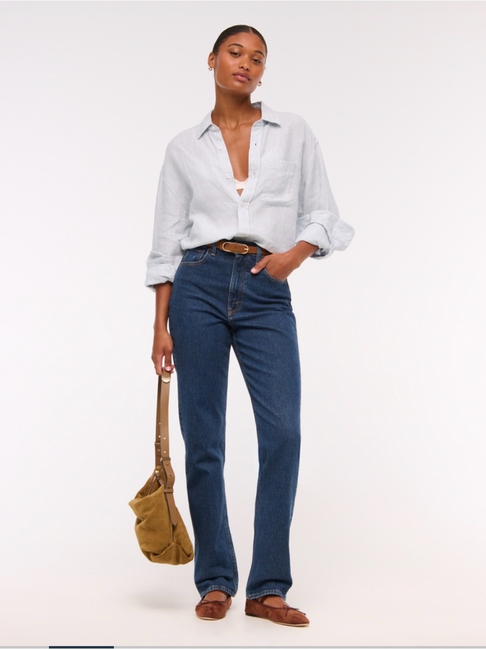 Abercrombie & Fitch | Curve Love Ultra High Rise 90s Straight Jean